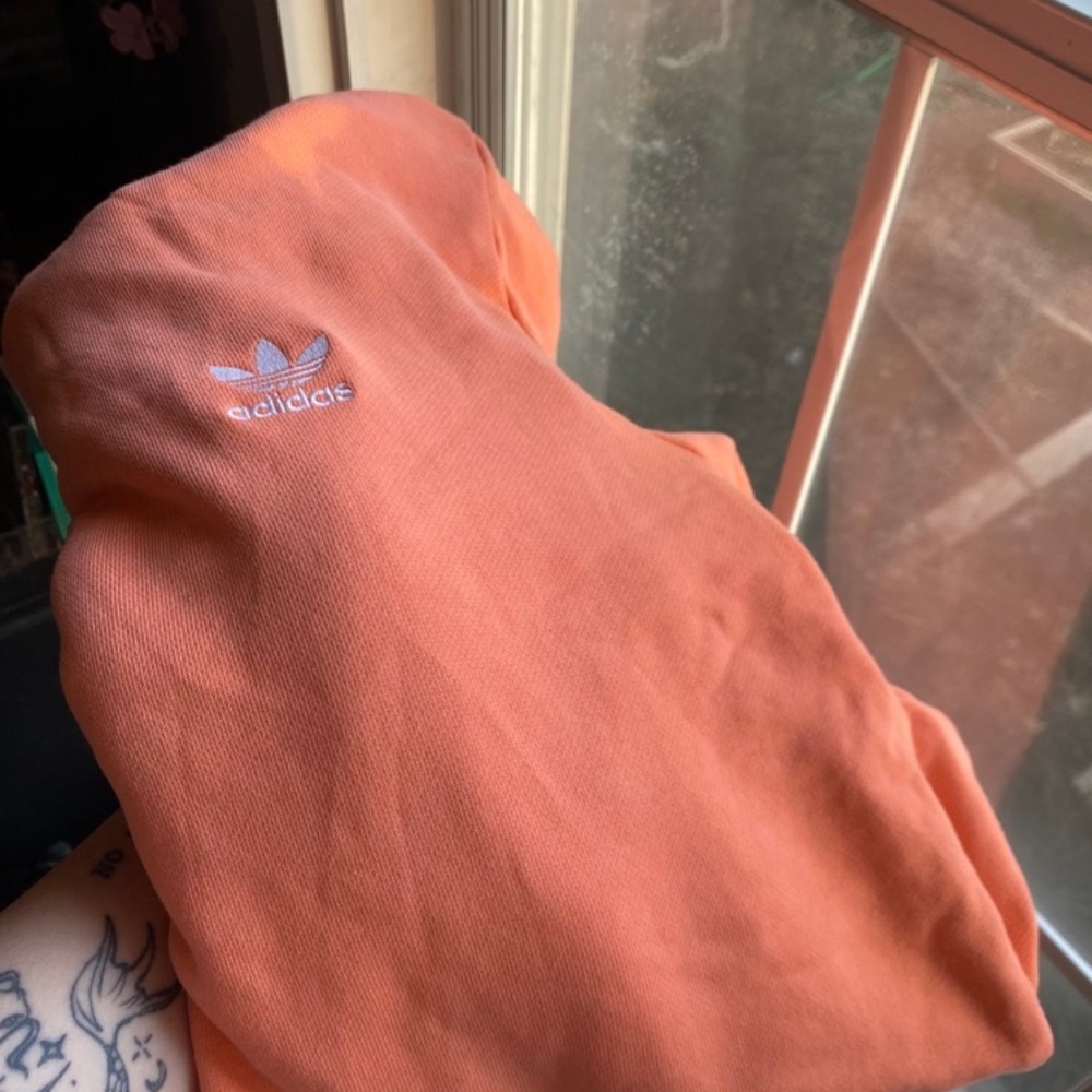 Adidas coral hoody